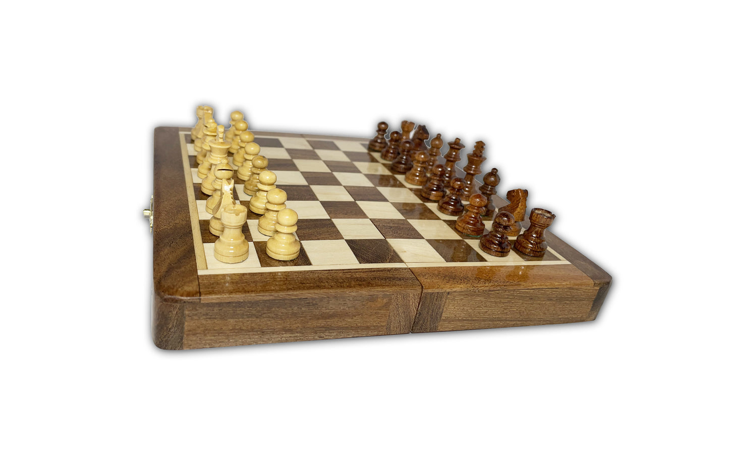 Wooden chess 7x7 inch Acacia wood